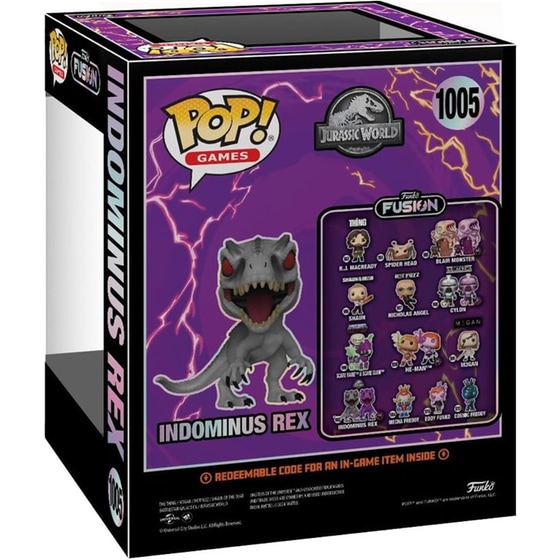 Φιγούρα Funko Pop! Fusion Jurassic Park - Indominus Rex #1005 Supersized image 1