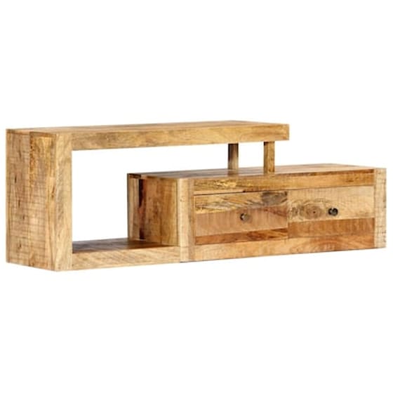 Vidaxl Έπιπλο Τηλεόρασης 120 X 30 X 40 Εκ. Από Μασίφ Ξύλο Μάνγκο image 0