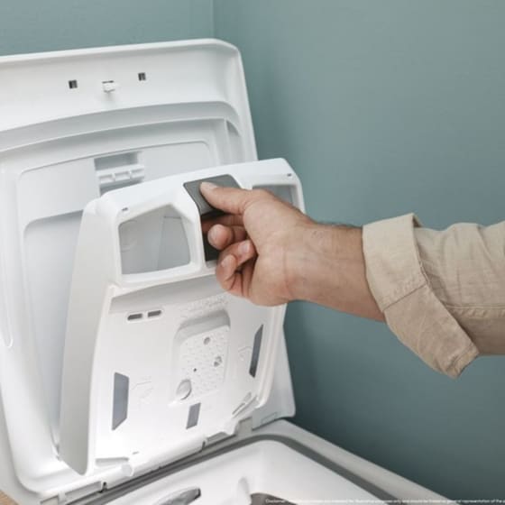 CANDY TCAS2854TM4-S 8.5 kg 1.200 Στροφές Λευκό με Wi-Fi Πλυντήριο Ρούχων image 5