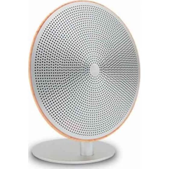 Mini Halo One Beach Wood Φορητό Ηχείο 5W - Ασημί/ Ανοιχτό Καφέ image 0