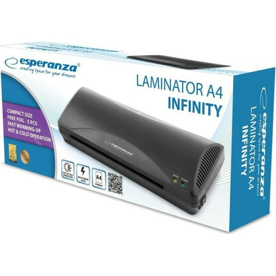 Πλαστικοποιητής Esperanza Infinity EFL001 Α4 - Μαύρο image 1