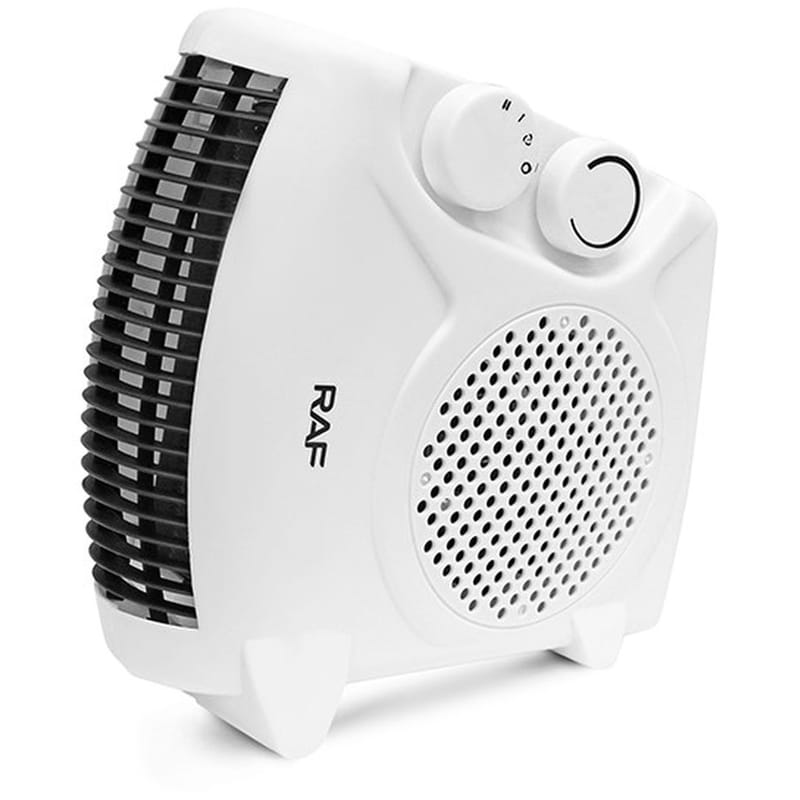 RAF RAF R 1183 Οριζόντιας Κάθετης Τοποθέτησης 2000W Αερόθερμο Λευκό