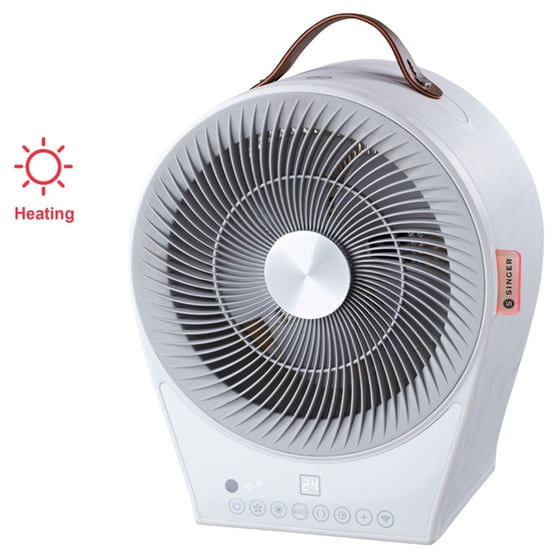SINGER 6320 Αερόθερμο & Ανεμιστήρας Επιτραπέζιος 2000 W image 1