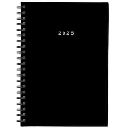 Ημερολόγιο Ημερήσιο Next 2025 Basic 12M Σπιράλ 12x17 cm Μαύρο