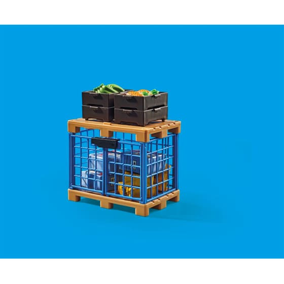 PLAYMOBIL® My Life Περονοφόρο ανυψωτικό όχημα με φορτία (71528) image 2
