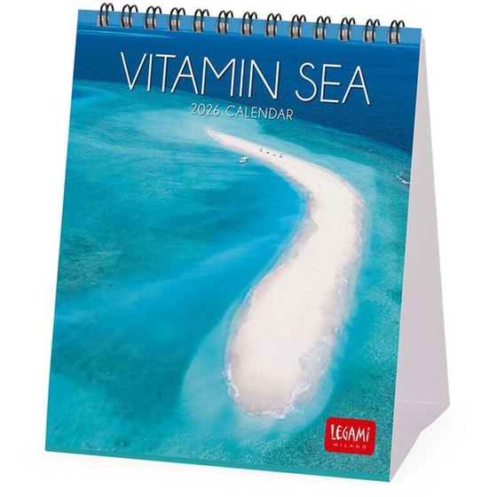 Ημερολόγιο Γραφείου Legami 2026 Vitamin Sea image 0