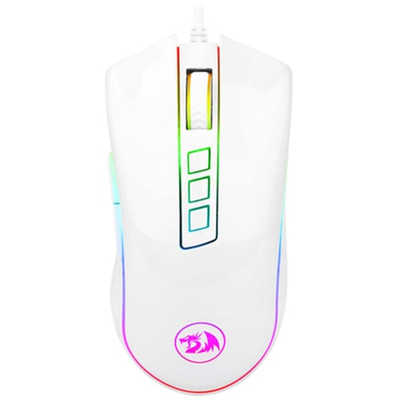 Redragon M711W Cobra Gaming Ενσύρματο Ποντίκι - White image 0