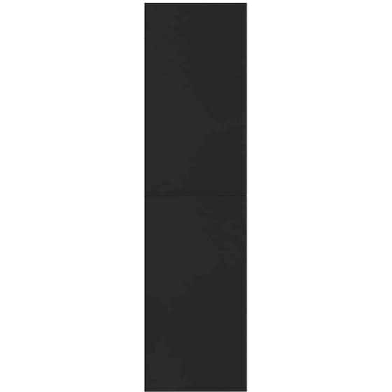 Βιβλιοθήκη VidaXL από Μοριοσανίδα 155x24x160 cm - Μαύρο image 3