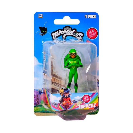 Φιγούρες P.M.I. Miraculous Pencil Toppers - 1 Pack (S1) - Τυχαία Επιλογή image 1