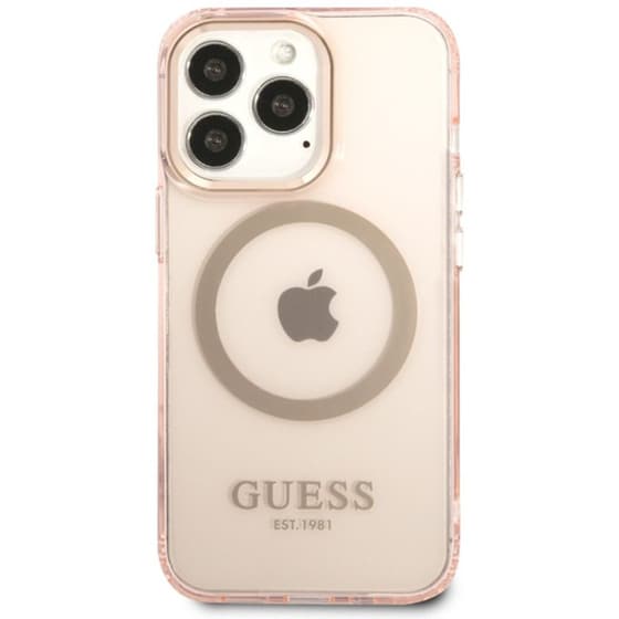 Θήκη Apple iPhone 13 Pro - Guess Με Magsafe - Ροζ image 1