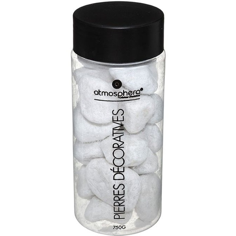 Διακοσμητικές Πέτρες SpitiShop 750 gr - Λευκό