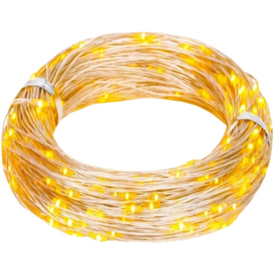 Χριστουγεννιάτικα Λαμπάκια VidaXL 150 Led 15m - Λευκό Θερμό image 0