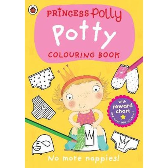 Princess Polly- Potty Colouring Book image 0