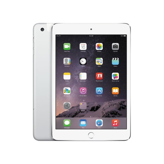 Apple iPad mini 3 - 7.9" 128GB 4G Silver image 0