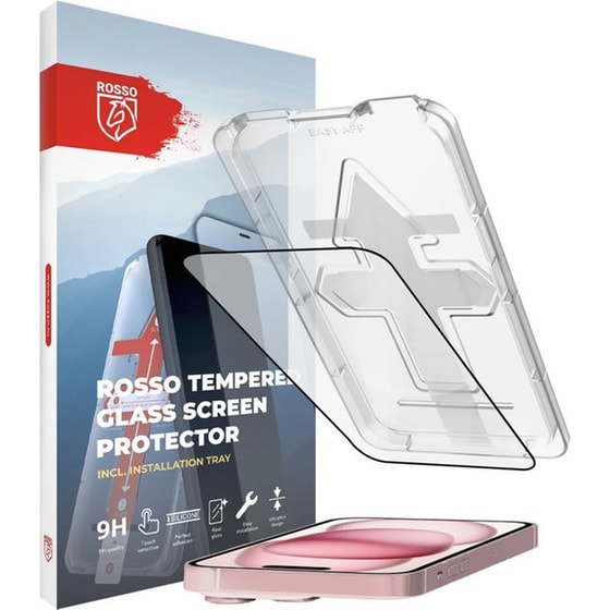 Προστατευτικό οθόνης Apple iPhone 15 Plus Rosso Temperded Glass image 0