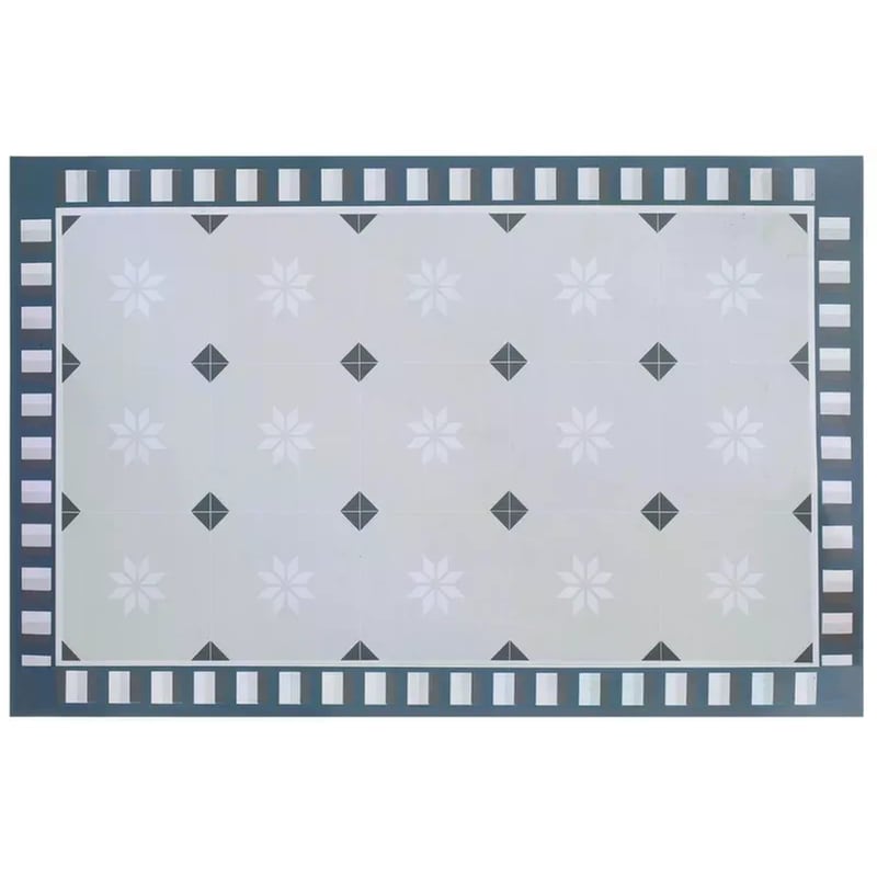 SPITISHOP Σουπλά Spitishop Mosa από PVC 30x45cm - Μπλε