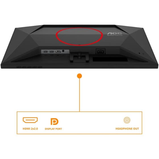 AOC G4 24G4ZRE Gaming Monitor 23.8" FHD IPS 240 Hz 1ms image 5