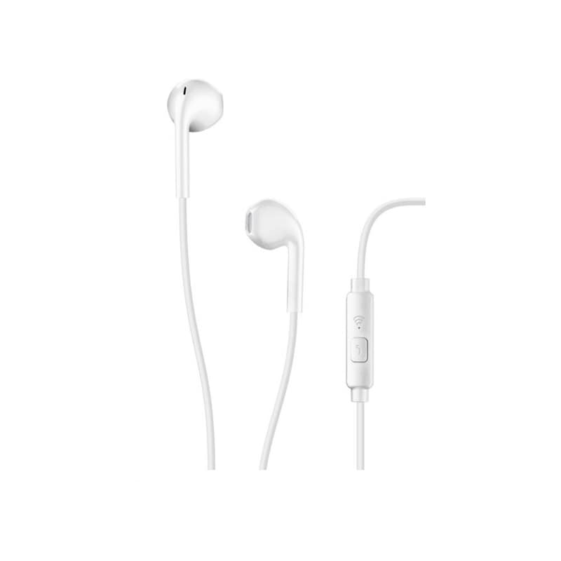 Ακουστικά Handsfree Cellular Line Egg-Capsule 3.5mm Jack - Λευκό