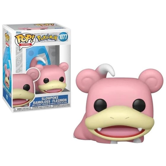 Funko Pop! Games: Pokemon - Slowpoke Ramoloss/Flegmon #1077 Vinyl Figure image 0