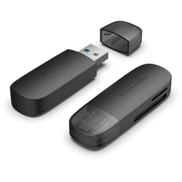 Card Reader Vention CLGB0 2 in 1 USB 3.0 - Μαύρο