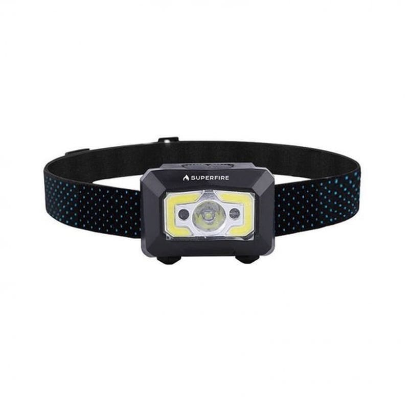 Φακός SUPERFIRE X30 Led Αδιάβροχος 500lm - Μαύρος