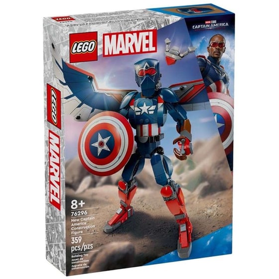 LEGO® Marvel New Captain America Construction Figure (76296) image 0