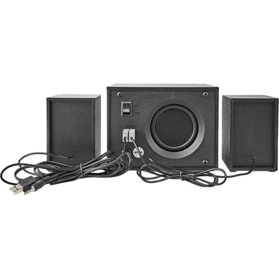 Ηχεία 2.1 Nedis GSPR31021BK 33 W - Μαύρο image 2