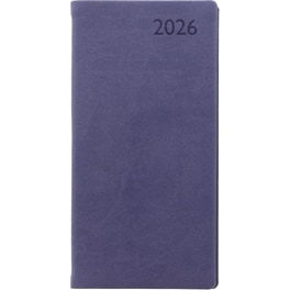 Ημερολόγιο Τσέπης/ Ατζέντα Εβδομαδιαίο 2026 Letts 12M Verona Slim Indigo