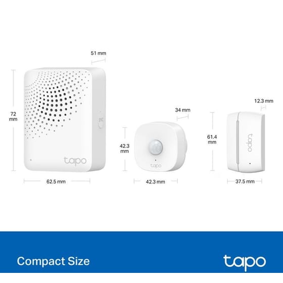 Έξυπνοι αισθητήρες  TP-Link Tapo T30 Kit με Αμφίδρομη Επικοινωνία Ήχου - Λευκό image 8