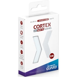 Ultimate Guard Cortex Card Sleeves Japanese Small Size - Matte Clear (60 Sleeves)