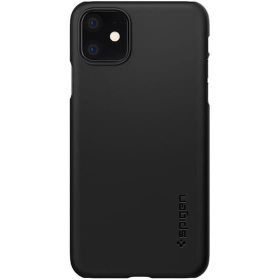 Θήκη Apple iPhone 11 - Spigen Thin Fit - Black image 2