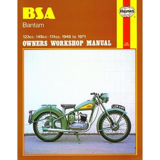 BSA Bantam (48 - 71) Haynes Repair Manual image 0