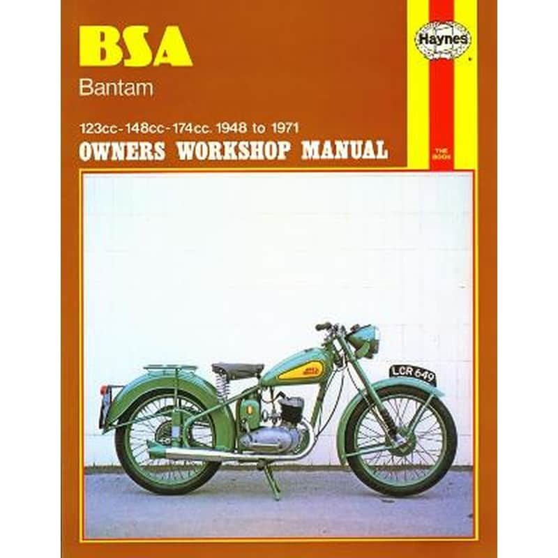 BSA Bantam (48 - 71) Haynes Repair Manual