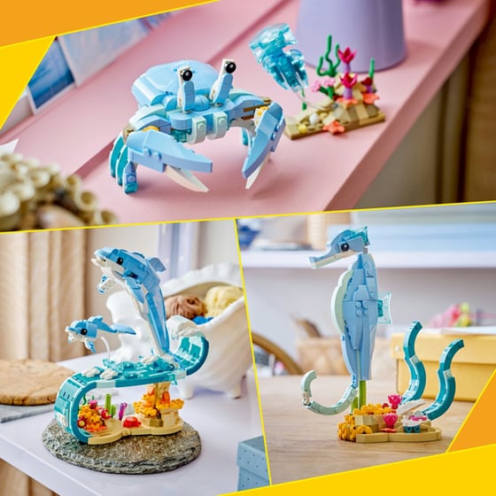 LEGO® Creator 3 σε 1 Θαλάσσια Ζώα: Όμορφα Δελφίνια (31385) image 2