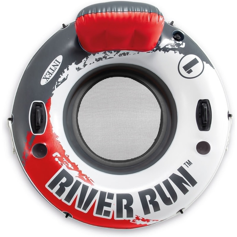 INTEX Φουσκωτό Παιχνίδι Θαλάσσης Intex Red River Run 1 Fire 135 cm - Λευκό/Γκρι/Κόκκινο