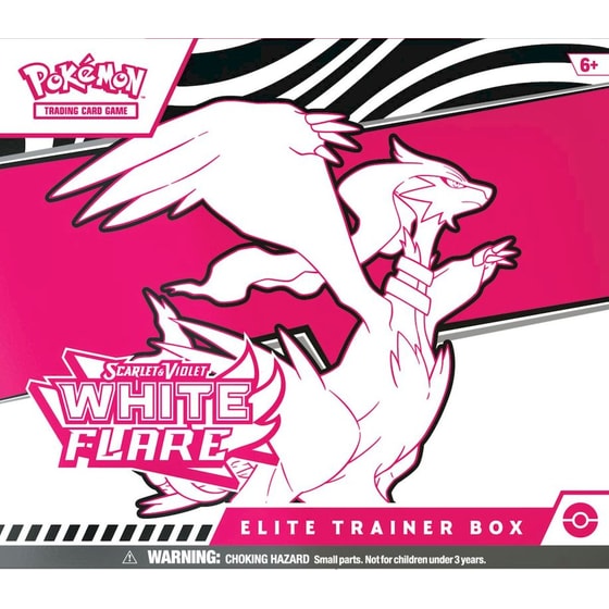 Pokémon TCG: Scarlet & Violet 10.5 White Flare Elite Trainer Box image 3