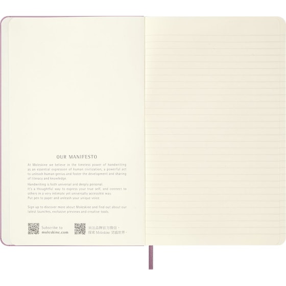Σημειωματάριο Moleskine Year of the Horse Ριγέ L Hardcover Majestic Pink (1 Τεμάχιο) image 2