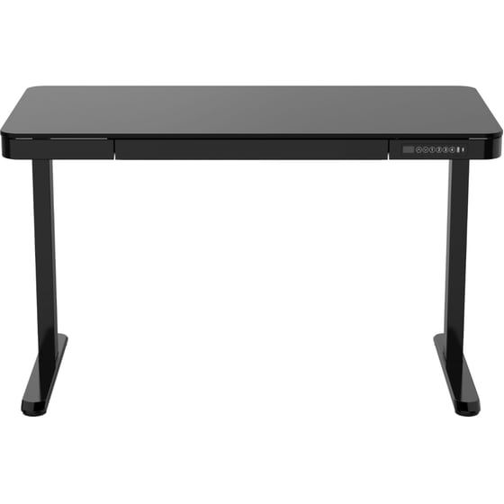 Ηλεκτρικό Γραφείο Gaming ErgoAction E-Desk 2E από Μελαμίνη 120x60 cm - Μαύρο image 1