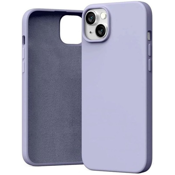 Θήκη Apple iPhone 14 Plus - Mercury Goospery Silicone - Lavender Grey image 0