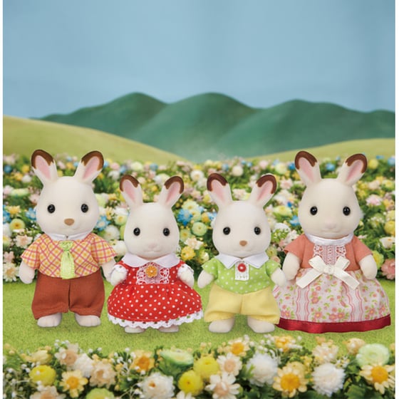 Sylvanian Families - The Chocolate Rabbit Family (5655) image 7