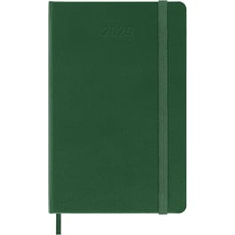 Ημερολόγιο Ημερήσιο Moleskine 2025 12M Pocket Myrtle Green Hard