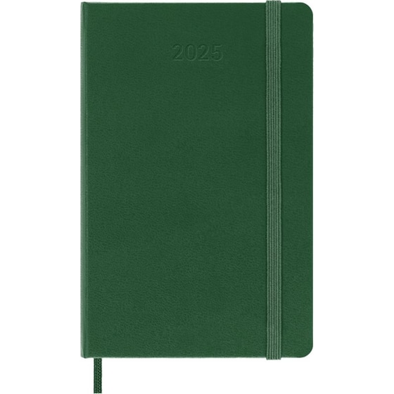 Ημερολόγιο Ημερήσιο Moleskine 2025 12M Pocket Myrtle Green Hard image 0