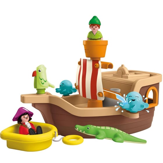 PLAYMOBIL® Junior & Disney: Ο Πίτερ Παν Και Το Πειρατικό Πλοίο Του Κάπτεν Χουκ (71769) image 1