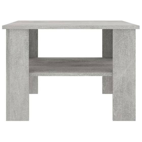 Τραπεζάκι Σαλονιού VidaXL από Μοριοσανίδα 60x60x42cm - Γκρι image 3