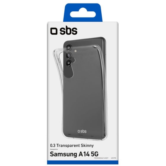Θήκη Samsung Galaxy A14 - Sbs Skinny Cover - Transparent image 1