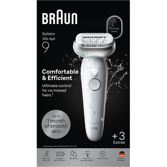 Αποτριχωτική Μηχανή BRAUN SES9-030/N Λευκό image 4