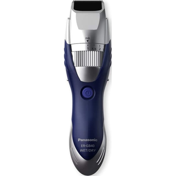 Trimmer PANASONIC ER-GB40 Επαναφορτιζόμενο για Γένια και Μαλλιά Ασημί image 0