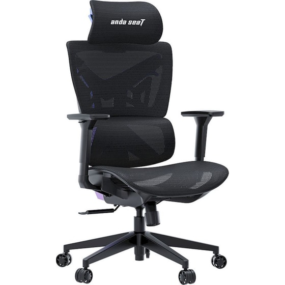 Καρέκλα Gaming/ Γραφείου Anda Seat X-Air Mega XL από Ύφασμα Mesh - Black Celeste image 0