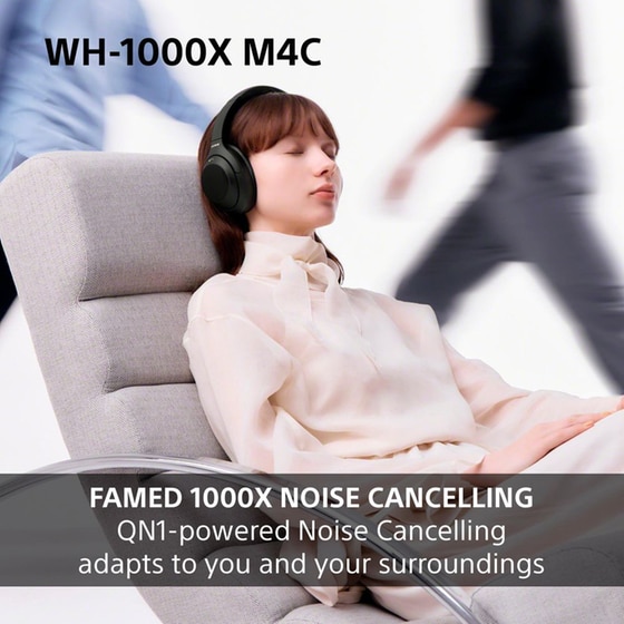 Sony WH-1000XM4C Ασύρματα Ακουστικά Κεφαλής Noise Cancelling - Lavender image 4