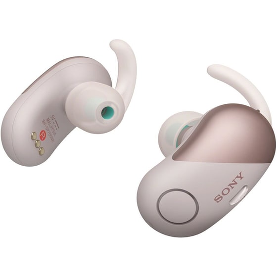 Ακουστικά Bluetooth Sony WFSP700 Sport - Ροζ image 1